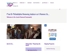 Tablet Screenshot of pnaior-phila.org